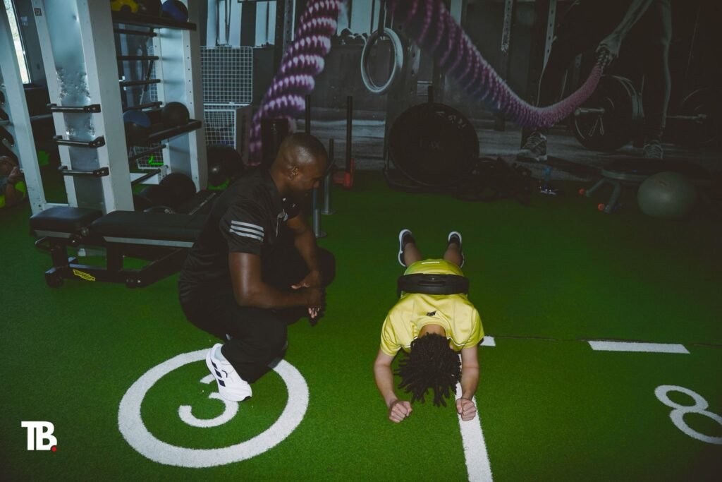 Johna personal training in de gym